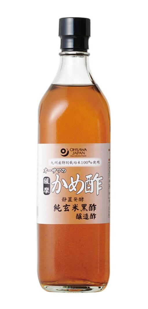 薩摩かめ酢の特長 九州産特別栽培玄米100％使用し、まろやかな酸味で旨味があります。 ◆かめ壺での静置醗酵法 ◆1年以上長期熟成 ◆湧水を使用しております。 薩摩かめ酢の原材料名 特別栽培玄米（九州産） ＜注意事項＞ おりやにごりが出ることがありますが、原料の米に由来するもので、品質上の問題はございません。 開栓後は冷蔵庫に保存してください 商品名：薩摩かめ酢 名　称：米黒酢 内容量：500mL 保存方法：直射日光、高温多湿を避けて保存して下さい。冷蔵保管は避けてください。 賞味期限：パッケージに記載 広告文責：有限会社　横川ヤマト TEL：082-295-1732 メーカー：オーサワジャパン 製造国・区分：日本・酢 JANコード：4932828092638 ＜ご購入時の注意事項＞ 予告無くパッケージが変更にある場合がありますので予めご了承下さい。 製造・取扱い中止の場合にはキャンセル処理をさせて頂く場合がございます。 お客様のご都合によるご注文内容の変更・キャンセル・返品・交換はお受けできません。【医薬品】 あなたのお悩みを症状で探す更年期でお悩みの方アレルギー性鼻炎の方残尿感でお困りの方お休み時の激しいせきにアレルギー体質の方痔でお悩みの方胃腸障害でお悩みの方頭痛めまいでお悩みの方疲れやすい方に蓄膿症でお困りの方乳腺炎でお悩みの方不眠症でお悩みの方血圧が高めの方頑固な便秘でお困りの方神経痛・関節痛に排尿痛でお困りの方ストレスでお悩みの方むくみでお悩みの方月経不順の方眼精疾患でお悩みの方肝臓疾患でお悩みの方中耳炎でお困りの方歯槽膿漏でお悩みの方腎臓疾患でお悩みの方手足のしびれお悩みの方