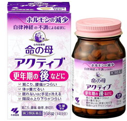 【第3類医薬品】小林製薬 女性保健薬 命の母 アクティブ 168錠 6個セット【送料無料】