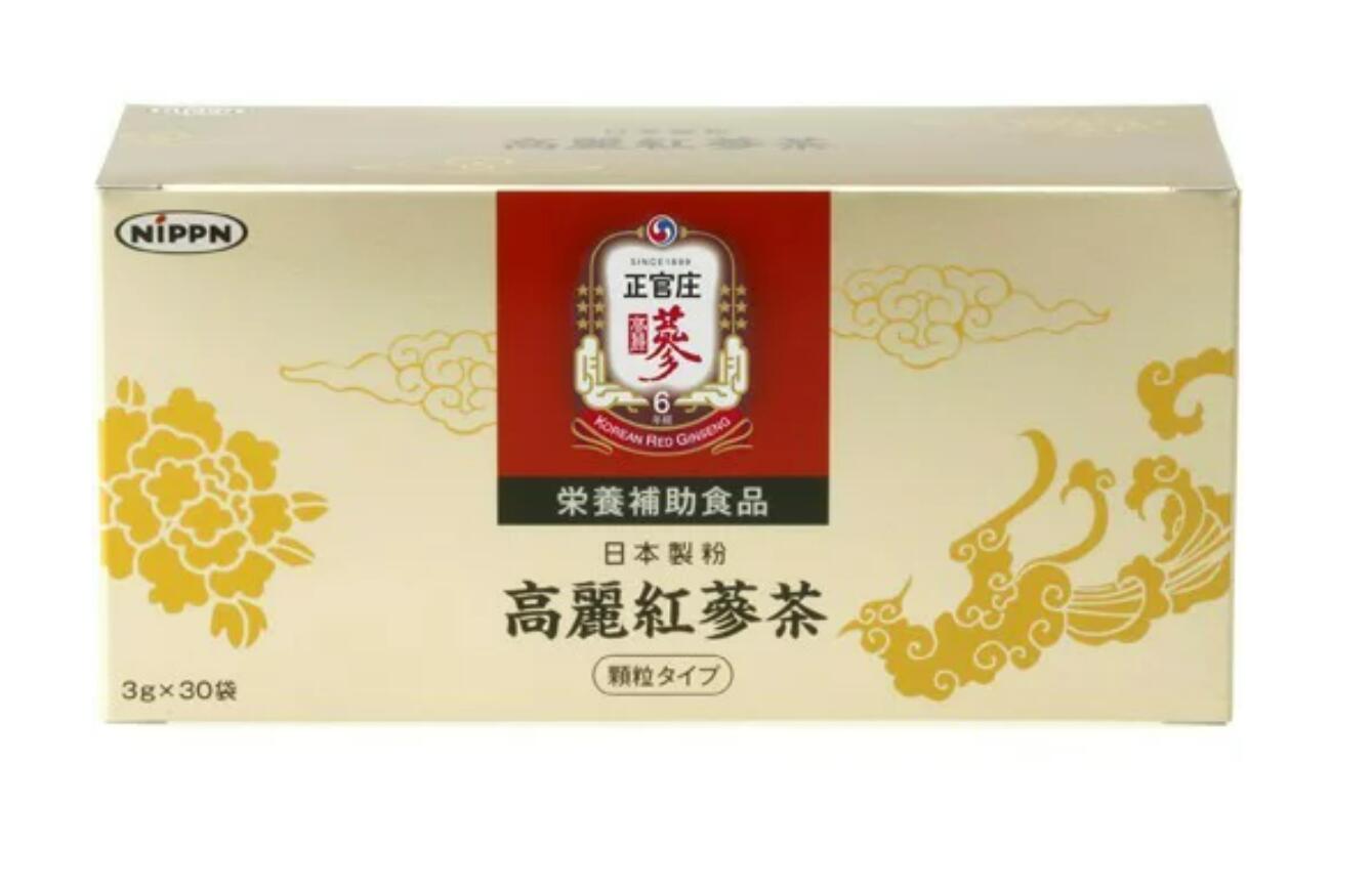 ニップン 正官庄 高麗紅蔘茶 顆粒タイプ (3g×30包) 2個セット【送料無料】