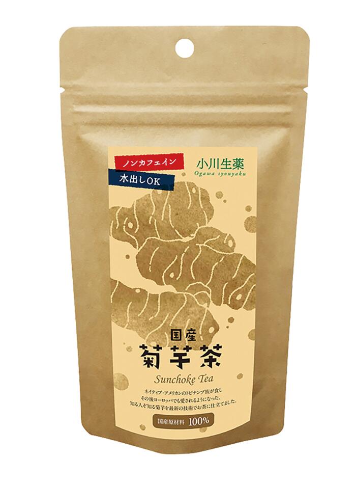 小川生薬 国産 菊芋茶 14g(1g×14包) 5個セット