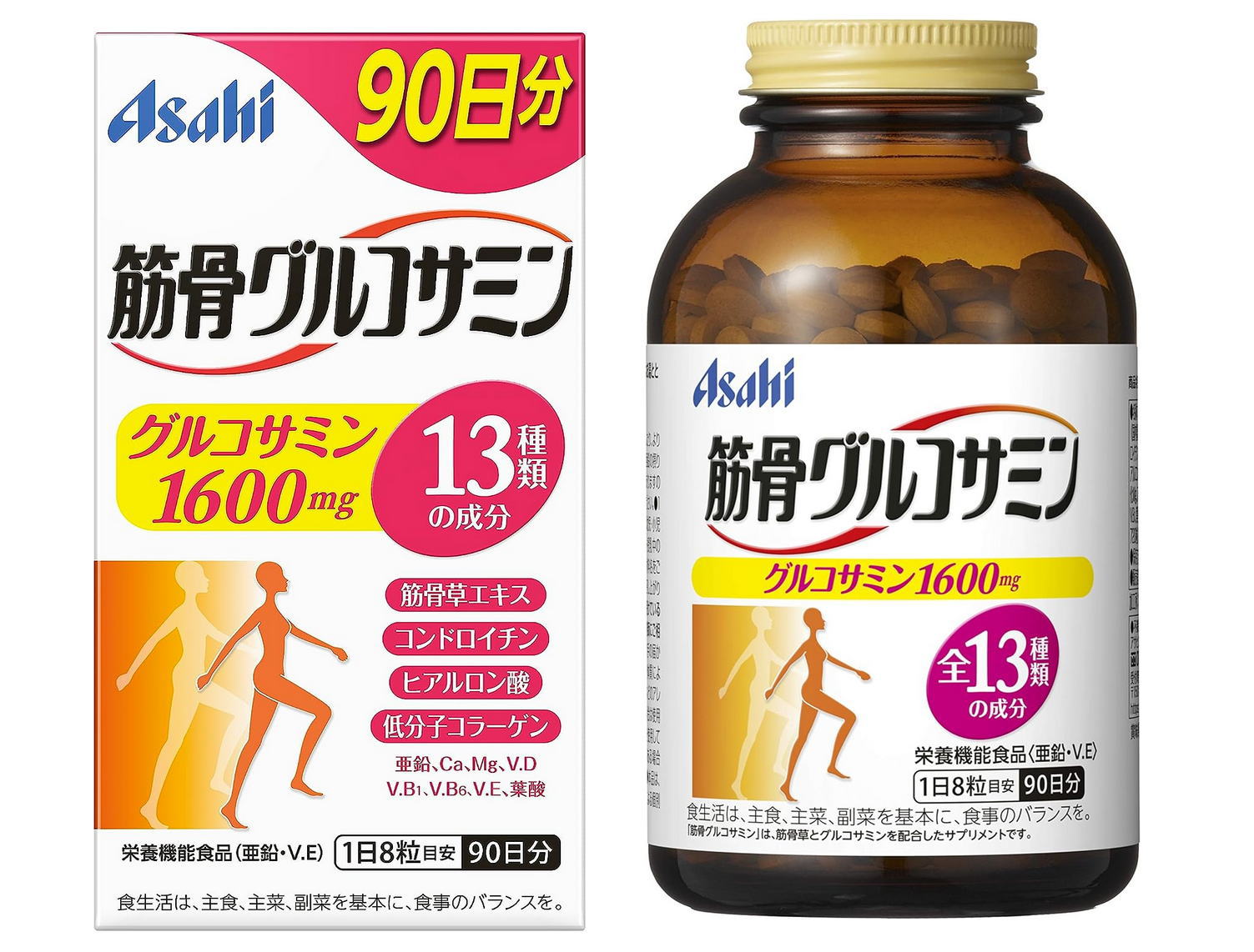 アサヒ 筋骨グルコサミン 720粒(90日分)3個セット【送料無料】