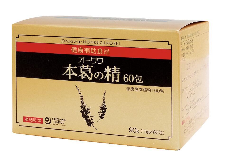 オーサワ 本葛の精 90g(1.5g×60包)5個セット【送料無料】