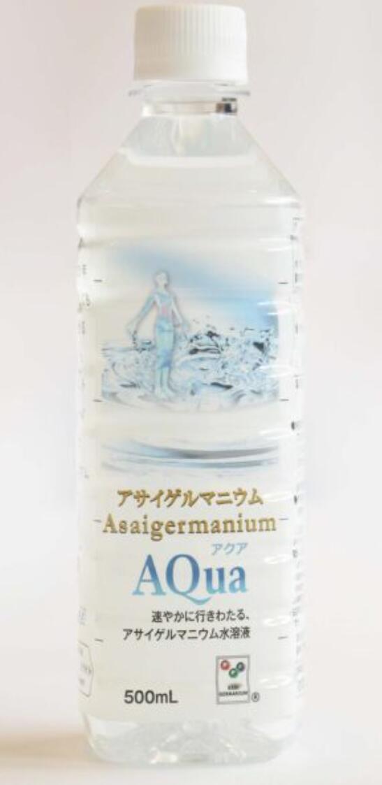 アサイゲルマニウム アクア(AQua) (500ml×24本) 2ケース【送料無料】有機ゲルマニウムウォーター【2】