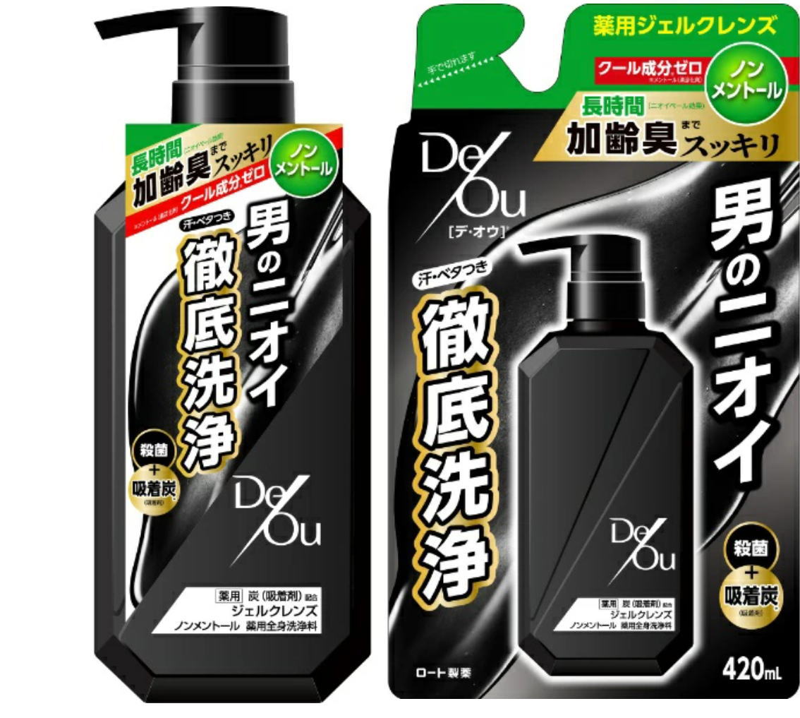 【医薬部外品】ロート製薬 デ・オウ 薬用ジェルクレンズ ノンメントール ポンプ 本...