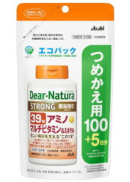 アサヒ ディアナチュラ ストロング39アミノ マルチビタミン＆ミネラル エコパック 315粒(105日分) 4個セット【送料無料】【栄養機能食品】