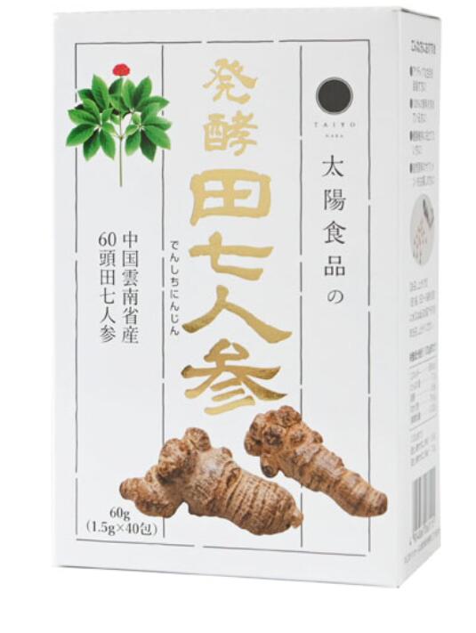 太陽食品 発酵田七人参 (1.5g×40包) 5個セット【送料無料】