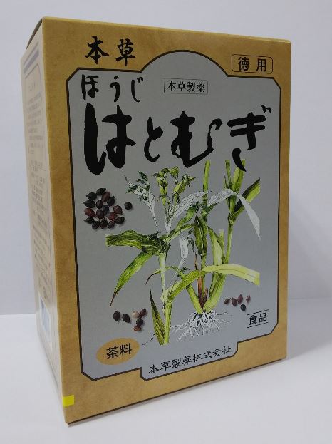 【あす楽】本草製薬 本草ほうじ はとむぎ茶(徳用) 32包 6個セット【送料無料】