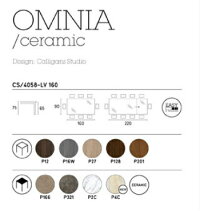 【送料無料】カリガリスOMNIACS4058LV160オムニアCalligarisセラミック天板