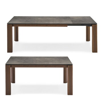 Calligaris カリガリス ダイニングテーブル OMNIA CS4058-R160オムニア 伸長式 セラミック天板