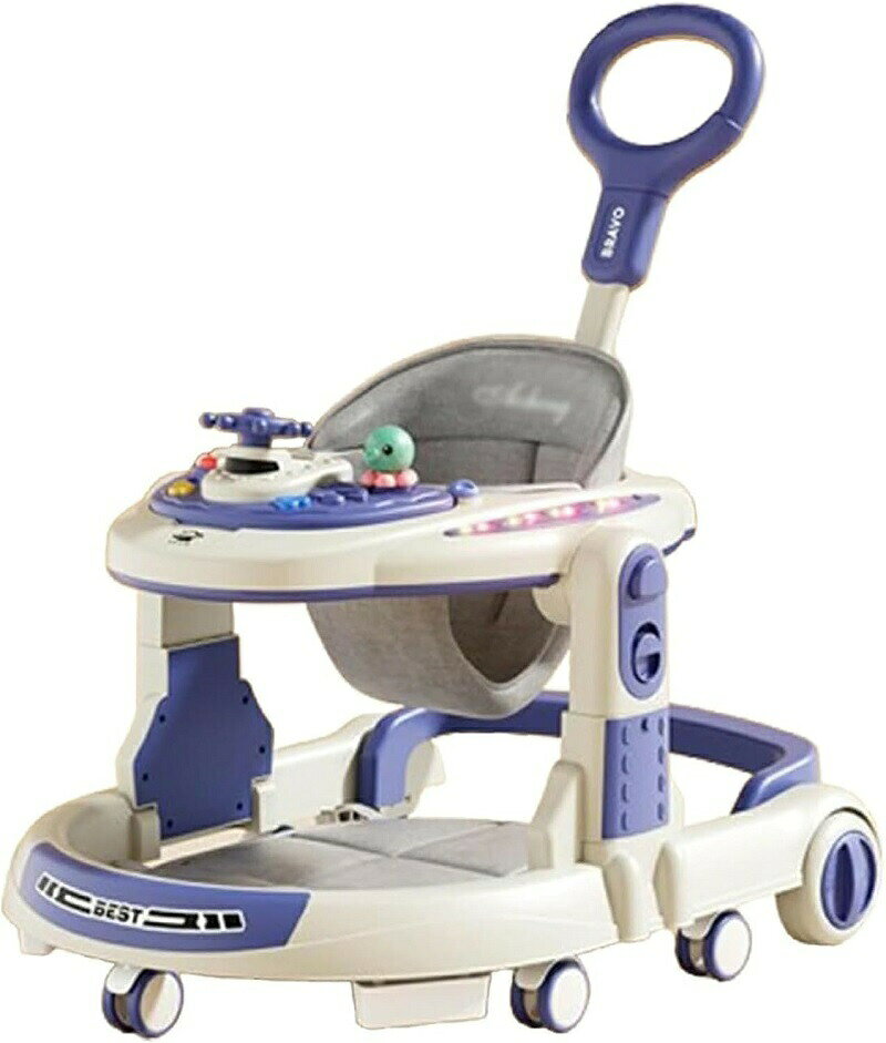 歩行器 赤ちゃん ベビーウォーカー 式歩行器 3in1 収納便利 コンパクト 多段階調整 O脚防止 横転防止 新生児プレゼント