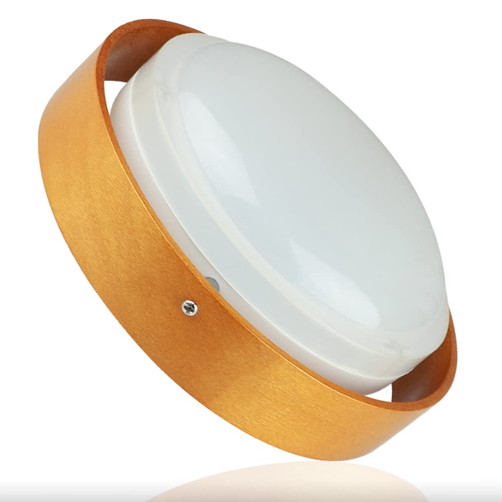 Rakuten - LED シーリングライト 小型 玄関 トイレ 洗面所 壁スイッチ 木目いサイズ 昼白色 階段 台所 廊下 壁掛け 内玄関 ベランダ