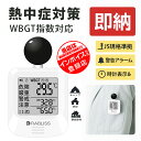 【2025改良版・WBGT指数表示】熱中症指数計 黒球式 熱中症指数計 熱中症対策 輻射熱 建設現場 球式 黒球 WBGT 測定器 アラーム機能 ラブリス 小林薬品 時計 時計表示付き カラビナ付 暑さ指数計 温度計 屋内 屋外 キャンプ 学校 警告アラーム搭載 KO392 熱中症計 温湿度計