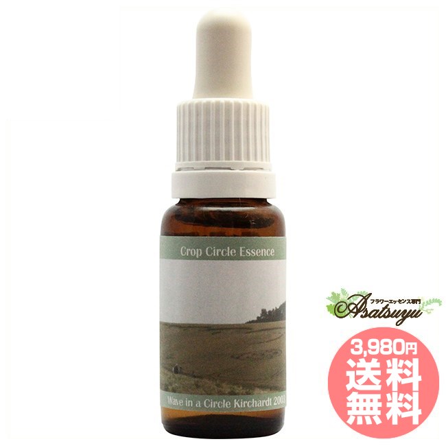 #65 Wave in a Circle, Kirchardt, D 2003 コルテPHIエッセンス クロップサークルエッセンス フラワーエッセンス