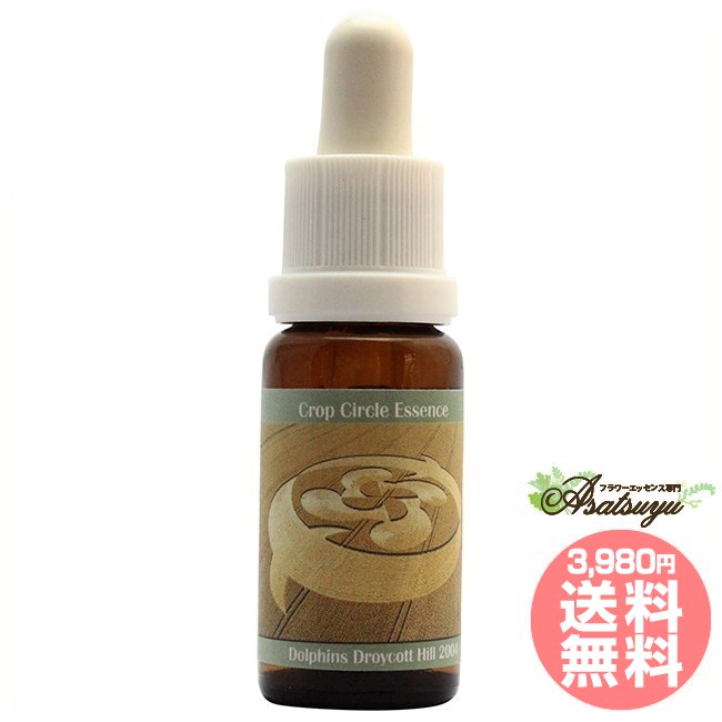 #74 Dolphins, Droycott Hill, UK 2004 コルテPHIエッセンス クロップサークルエッセンス フラワーエッ..