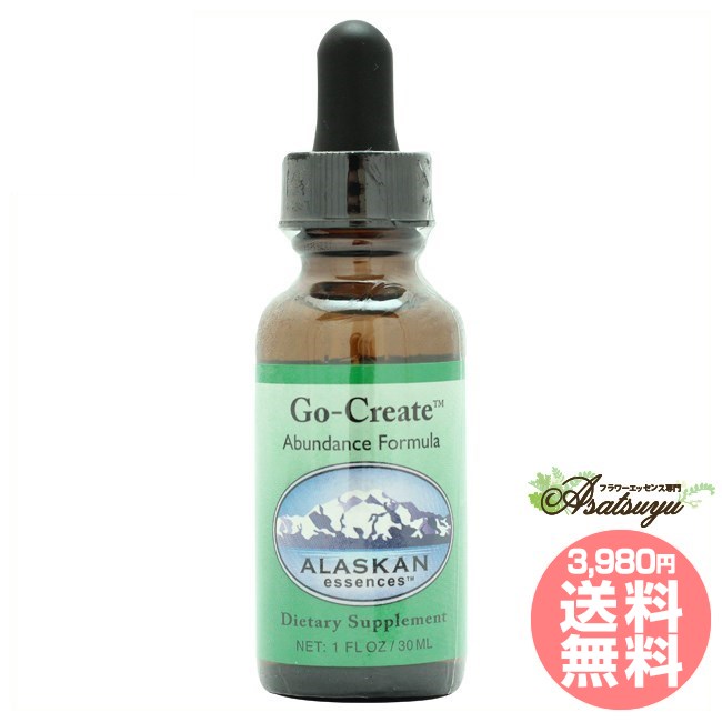 ゴークリエイト 30ml アラスカン・エッセンス コンビネーションフォーミュラ フラワーエッセンスのサムネイル