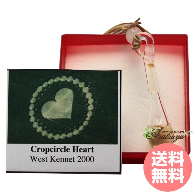 #32 クロップサークル ハート ペンダント コルテPHIエッセンス その他 フラワーエッセンス