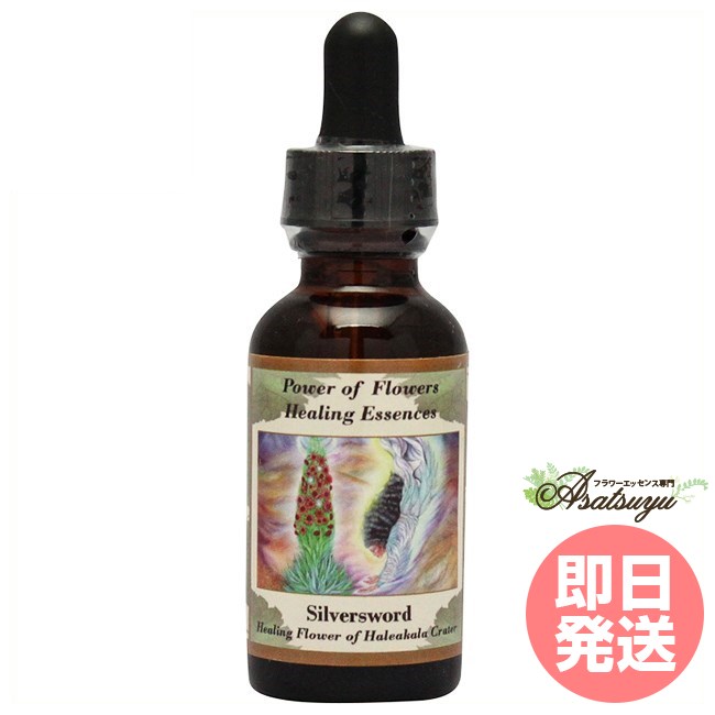 シルバーソード フラワーエッセンス パワーオブフラワーヒーリング 癒し 願望成就 チャクラ 周波数 強化 30ml
