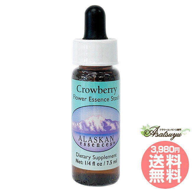 クロウベリー Crowberry アラスカン・エッセンス リサーチエッセンス フラワー フラワーエッセンス 取り寄せ キャンセル不可