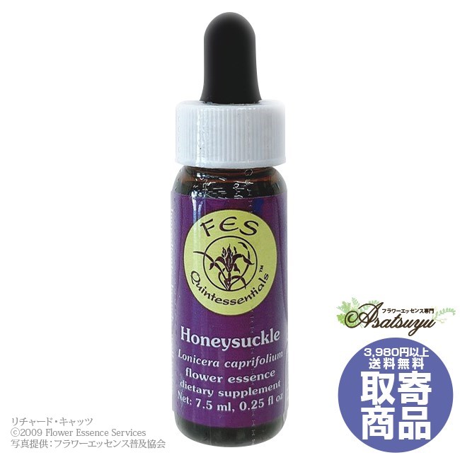 Rakuten - ハニーサックル(7.5ml) Honeysuckle FESフラワーエッセンス リサーチバッチ 取り寄せ キャンセル不可 フラワーエッセンス