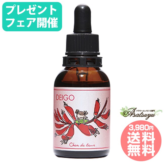 【購入でプレゼント】 デイゴ Birds Eye シャンドゥルール 奄美大島の四季 フラワーエッセンスのサムネイル