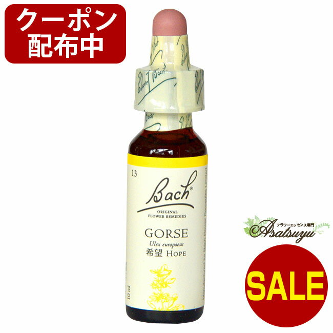 【セール開催中】 ゴース バッチフラワーレメディ 諦め グリセリン レスキュー ノンアルコール メール便 フラワーエッセンスのサムネイル