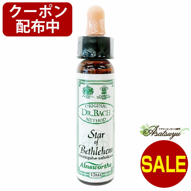 【購入でプレゼント】 スターオブベツレヘム Star of Bethlehem エインズワースレメディ エッセンス フラワーエッセンスのサムネイル