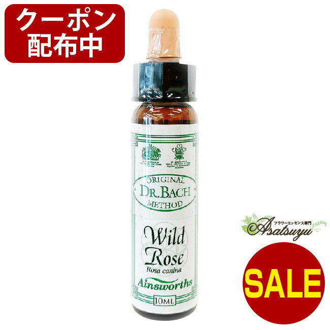 【ポイント10倍(要エントリー)】 ワイルドローズ Wild Rose エインズワースレメディ エッセンス フラワーエッセンス 【マラソン限定】のサムネイル