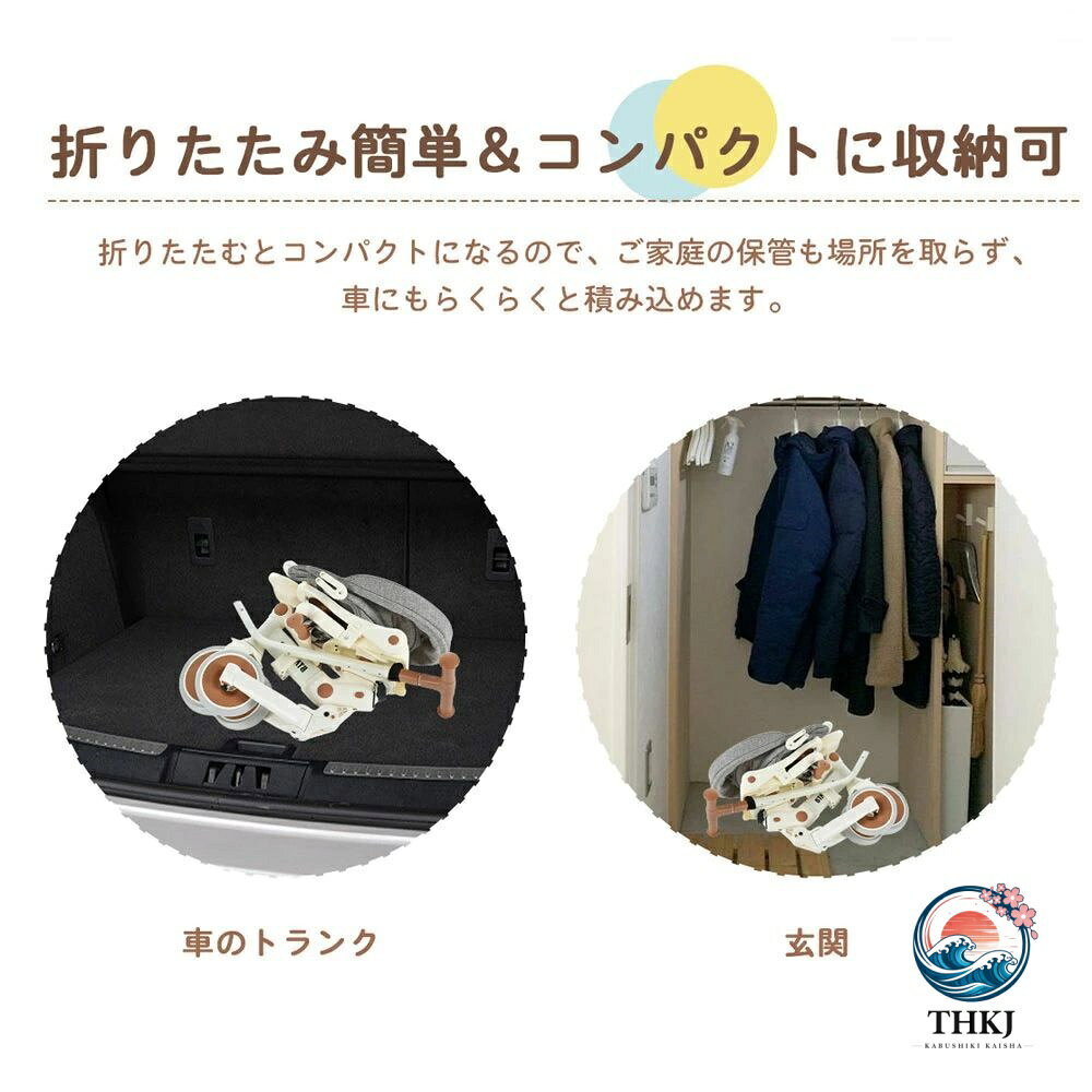 ASBEAUTEの新発売 三輪車 子供用三輪車 ベビーカー かじとり 7 IN 1 BTM 押し棒付き 安全バー付き 自転車 おもちゃ キッズバイク 乗用玩具 360 度回転 安全ベルト付き ブレーキシステム 子供用 幼児用 乗り物 おもちゃ 1〜6 歳 軽量 収納かご ハイキング ギフト プレゼント｜アングル3