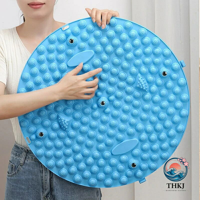 足ツボマット 足つぼ マット 磁石付き 37cm 61cm 足踏み 健康 ダイエット 円形 足...