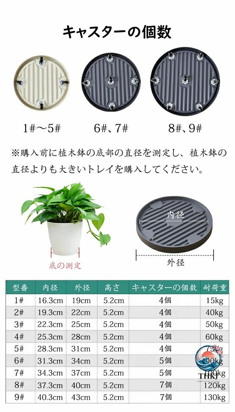 植木鉢台 貯水付き移動花台 鉢受台 鉢置き台 フラワースタンド 鉢置台 キャスター ...