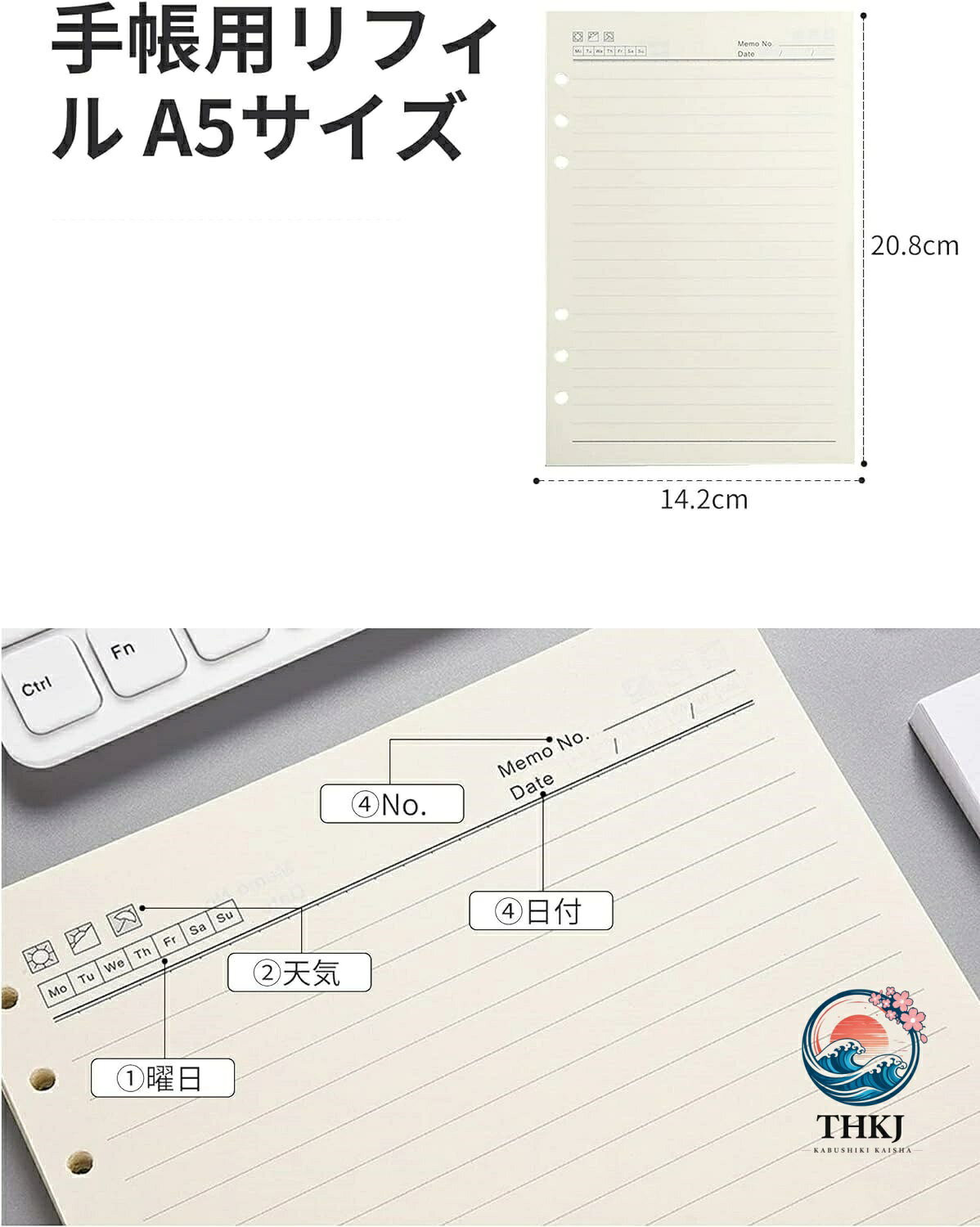 システム手帳 a5 6 穴 PU レザー 革 リング ノート バインダー 手帳カバー a5 サイズ 三つ折り リフィル付き メモ帳 カード収納 ビジネス手帳 ルーズリーフ手帳 2