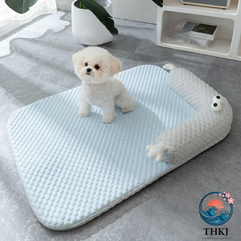 ASBEAUTEのペット ひんやりマット犬 猫 冷感ペット用マット 夏用 クールマット猫 暑さ対策 犬熱中症対策グッズ 冷却マット｜アングル2