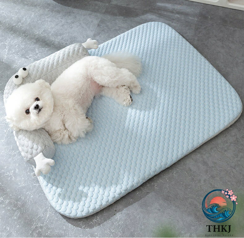 ASBEAUTEのペット ひんやりマット犬 猫 冷感ペット用マット 夏用 クールマット猫 暑さ対策 犬熱中症対策グッズ 冷却マット｜アングル3