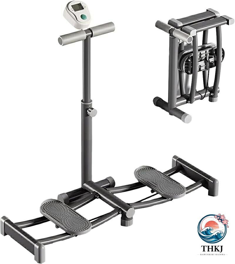 レッグ トレーニング ダイエット器具 折りたたみ スキー シミュレーション トレーナー 運動器具 室内 細脚 産後の運動 骨盤底筋トレ 太ももトレーナー バランストレーニング 開脚運動 有酸素運動 肘掛け 計数機