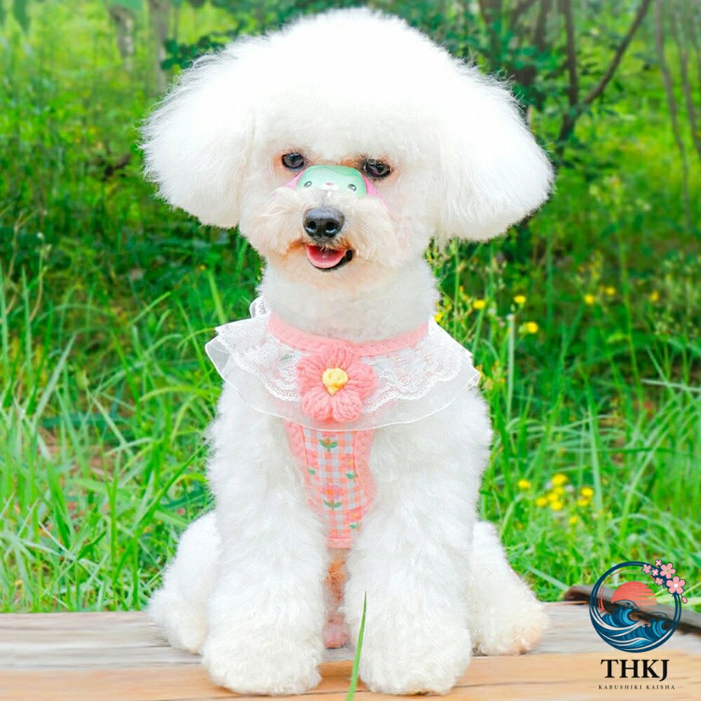かわいい 一体型 ハーネス リードセット犬ハーネス リードセット ハーネス ウェア...