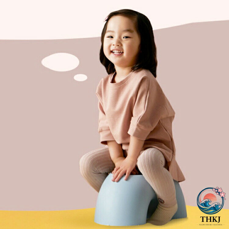 子供用スツール 北欧 おしゃれ こども イス 椅子 いす キッズ ローチェア 子ども キッズスツール キッズチェア ロータイプ 低い ミニ 軽い 軽量 かわいい 小さい オットマン [3]