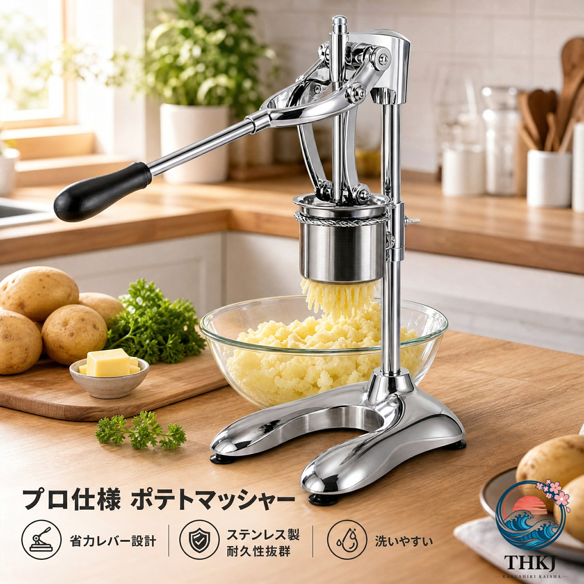 ? 【一度に16個のロングポテトフライ】一度に16個のロングポテトフライを効率的に作ります。材料を入れてハンドルを押すだけで、フライドポテトが簡単に出てきます。時間と労力を節約します。 ? 【新鮮なポテトフライを絞る】この手動ポテトチップスクイーザーは、長さ30cmのポテトストリップを簡単に絞り出すことができます。家族の集まり、家庭料理、スナックバー、レストランに最適です。 ? 【耐久性のあるステンレス鋼設計】頑丈なステンレス鋼とアルミニウム合金で作られたこのポテトチップ押出機は、錆びや摩耗に強く、長期間使用できます。 ? 【掃除が簡単で持ち運びが簡単】滑り止めのゴム足が付いたU字型の重みのあるベースが特徴のこの絞り器は、掃除や移動が簡単です。すべてのパーツは取り外し可能で交換可能で便利です。 ? 【使用方法】このロングフライメーカーは、マッシュポテトを長いストリップに押し出して揚げるのに使用します。生地をエクストルーダーに入れ、最後までハンドルを回転させます。 ステンレス鋼のスーパーロングフライドポテトメーカーマシン マッシュポテトフライドチップ押出機ロングポテトフライメーカーマシン 仕様: 製品: ロングフライドポテト製造機 絞り穴: 16穴 タイプ: 手動タイプ 材質: ステンレス鋼 + アルミニウム合金 型: 長方形 + 星型 サイズ約：200×260×450mm 重量: 5kg 注記： この機械は生のジャガイモなどの強い食品には適していません。マッシュポテトなどの柔らかい食品専用。 品質サービス: 1、 当社の製品に問題がある場合は、お気軽にお問い合わせください。 2、輸送中に多少の衝撃が加わる可能性がございます。万が一不具合や破損などがございましたら、部品の再送など対応させていただきますので、お気軽にご連絡くださいませ。 3、商品が多いため、発送時に説明書をお送りし忘れることがございます。万が一、説明書が届いていない場合や、商品組み立てに関してご不明点がございましたら、お手数ですがご連絡いただけますようお願い申し上げます。電子版の説明書を再送させていただきますので、どうぞご安心ください。お客様にはご理解いただきますようお願い申し上げます。お客様のご支援が、私たちの励みとなっております。 ? 【一度に16個のロングポテトフライ】一度に16個のロングポテトフライを効率的に作ります。材料を入れてハンドルを押すだけで、フライドポテトが簡単に出てきます。時間と労力を節約します。 ? 【新鮮なポテトフライを絞る】この手動ポテトチップスクイーザーは、長さ30cmのポテトストリップを簡単に絞り出すことができます。家族の集まり、家庭料理、スナックバー、レストランに最適です。 ? 【耐久性のあるステンレス鋼設計】頑丈なステンレス鋼とアルミニウム合金で作られたこのポテトチップ押出機は、錆びや摩耗に強く、長期間使用できます。 ? 【掃除が簡単で持ち運びが簡単】滑り止めのゴム足が付いたU字型の重みのあるベースが特徴のこの絞り器は、掃除や移動が簡単です。すべてのパーツは取り外し可能で交換可能で便利です。 ? 【使用方法】このロングフライメーカーは、マッシュポテトを長いストリップに押し出して揚げるのに使用します。生地をエクストルーダーに入れ、最後までハンドルを回転させます。 ステンレス鋼のスーパーロングフライドポテトメーカーマシン マッシュポテトフライドチップ押出機ロングポテトフライメーカーマシン 仕様: 製品: ロングフライドポテト製造機 絞り穴: 16穴 タイプ: 手動タイプ 材質: ステンレス鋼 + アルミニウム合金 型: 長方形 + 星型 サイズ約：200×260×450mm 重量: 5kg 注記： この機械は生のジャガイモなどの強い食品には適していません。マッシュポテトなどの柔らかい食品専用。 品質サービス: 1、 当社の製品に問題がある場合は、お気軽にお問い合わせください。 2、輸送中に多少の衝撃が加わる可能性がございます。万が一不具合や破損などがございましたら、部品の再送など対応させていただきますので、お気軽にご連絡くださいませ。 3、商品が多いため、発送時に説明書をお送りし忘れることがございます。万が一、説明書が届いていない場合や、商品組み立てに関してご不明点がございましたら、お手数ですがご連絡いただけますようお願い申し上げます。電子版の説明書を再送させていただきますので、どうぞご安心ください。お客様にはご理解いただきますようお願い申し上げます。お客様のご支援が、私たちの励みとなっております。