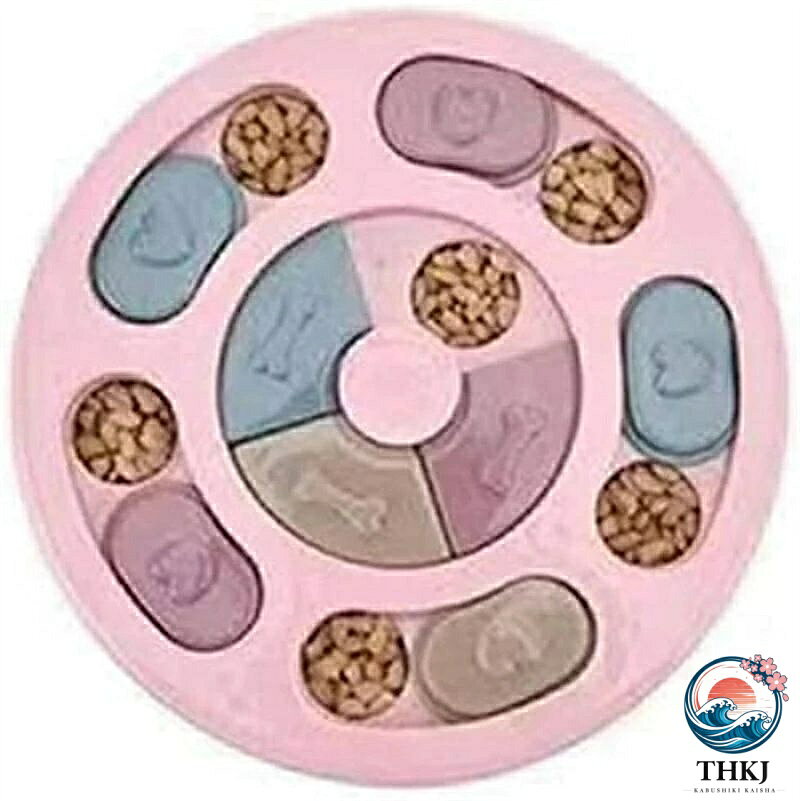 반려동물 식기, 단식 예방, 강아지 및 고양이 교육용 장난감, 강아지 장난감, 스트레스 해소, 후각 훈련, 강아지, 씹기, 집중력 향상, 성격 개선, 운동부족, 분리불안, IQ