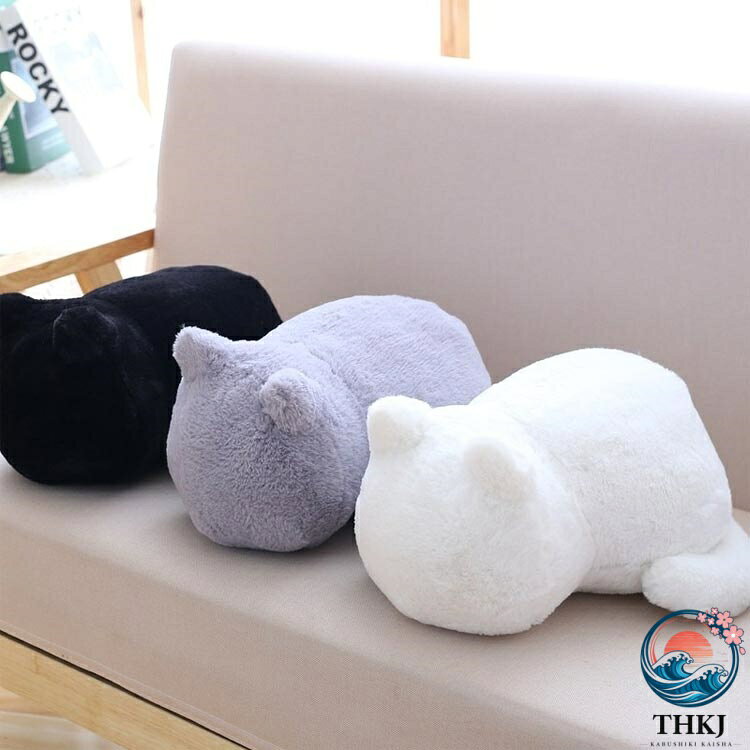 【全品2点で5%OFF】クッション 猫 抱き枕 ぬいぐるみ キャット ギフト もこもこ ね...
