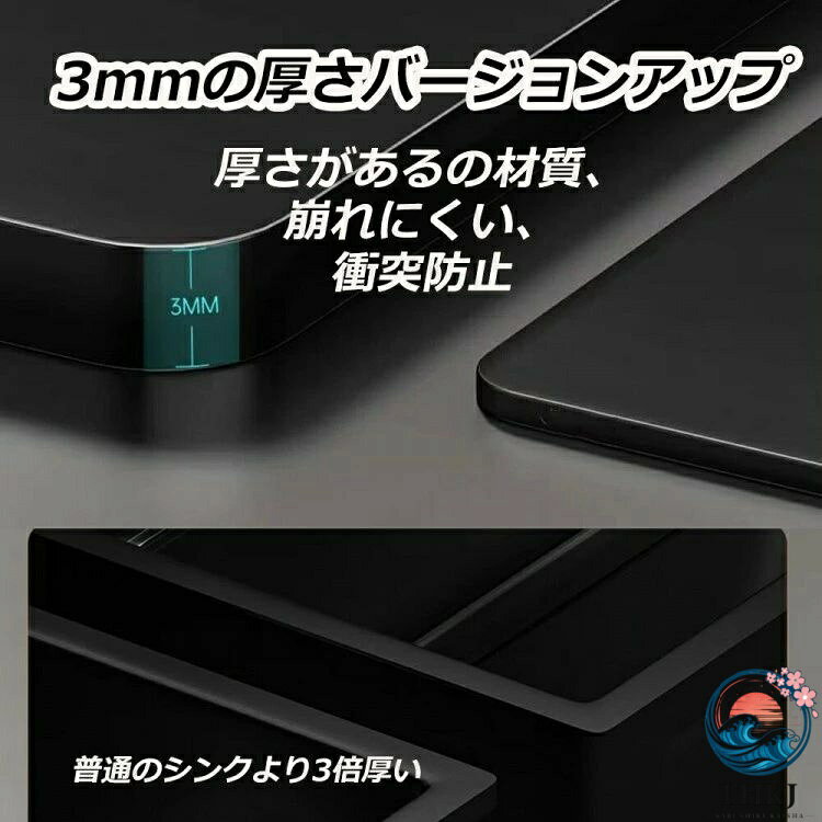 ASBEAUTEのシンク ステンレス キッチンシンク コップ洗い 水排出速い 流し台 ステンレスシンク ベランダ ガーデンシンク SUS304 ナノコーティング 汚れ防止 台所作業台 厚手 手入れやすい 油対策｜アングル2