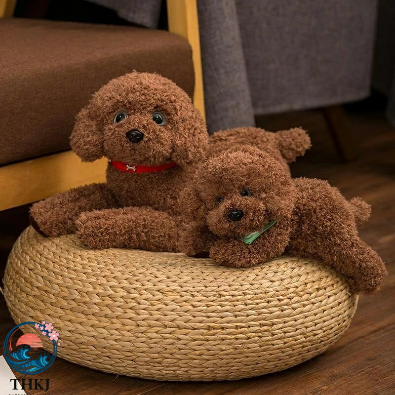 【全品2点で5%OFF】ぬいぐるみ 抱き枕 プードル 犬 リアル 動物 本物そっくり やわらかい クッション トイプードル 寝かしつけ もこもこ キャラクター