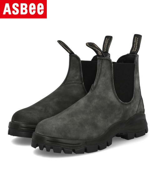 【クーポン配布中】Blundstone ブランドストーン LUG BOOT 2238 耐水 メンズ サイドゴアブーツ ラグブーツ BS2238056 ラスティックブラック シューズ 靴 アウトドアシューズ ブーツ レインシューズ タウンユース カジュアル サイドゴア 防水・耐水シューズ