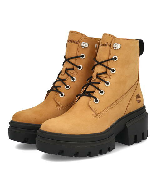 ティンバーランド Timberland ティンバーランド EVERLEIGH 6 INCH LACE UP BOOT レディースブーツ エヴァーリー6インチレースアップブーツ A41QK ウィート レディース シューズ 靴 ブーツ ショートブーツ ショート レースアップブーツ レースアップ