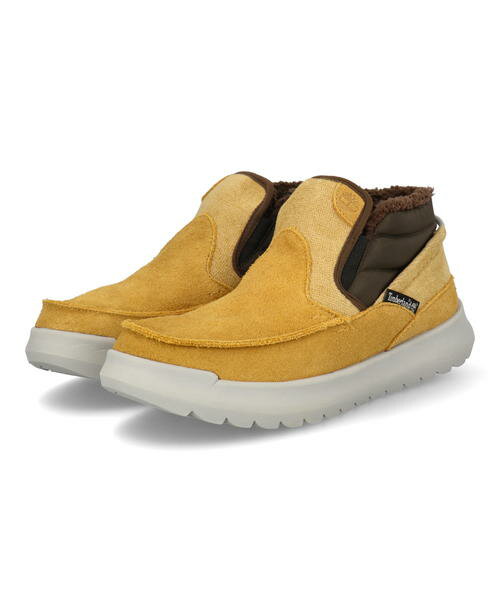 【クーポン配布中】Timberland ティンバーランド EZ LOUNGE MID 軽量 メンズスニーカー スリッポン イージーラウンジミッド A41TX EC ウィート メンズ シューズ 靴 アウトドアシューズ スニーカー ブーツ タウンユース ミッドカット カジュアル