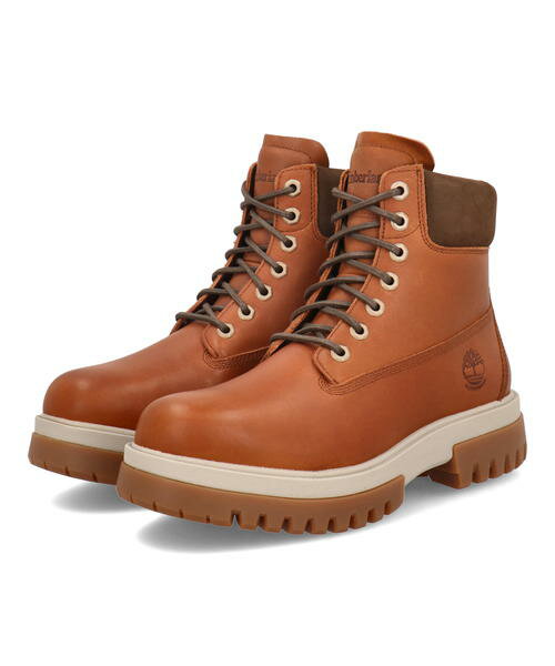 【クーポン配布中】Timberland ティンバーランド ARBOR ROAD 6INCH WATERPROOF LACE UP BOOT 防水 メンズブーツ アーバーロード6インチWPレースアップブーツ A5YM1 ブラウン ブーツ レインシューズ アウトドア レースアップ ワーク 防水・耐水シューズ