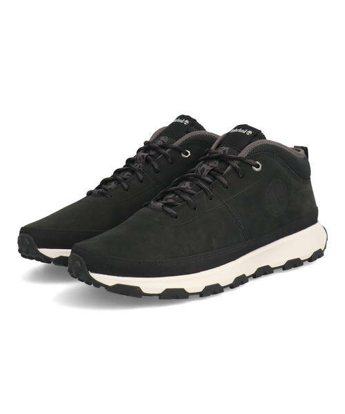 Timberland ティンバーランド WINSOR TRAIL MID メンズブーツスニーカー レースアップ ウィンザートレイルミッド A5TXG ブラック メンズ シューズ 靴 アウトドアシューズ スニーカー ブーツ タウンユース ミッドカット アウトドア