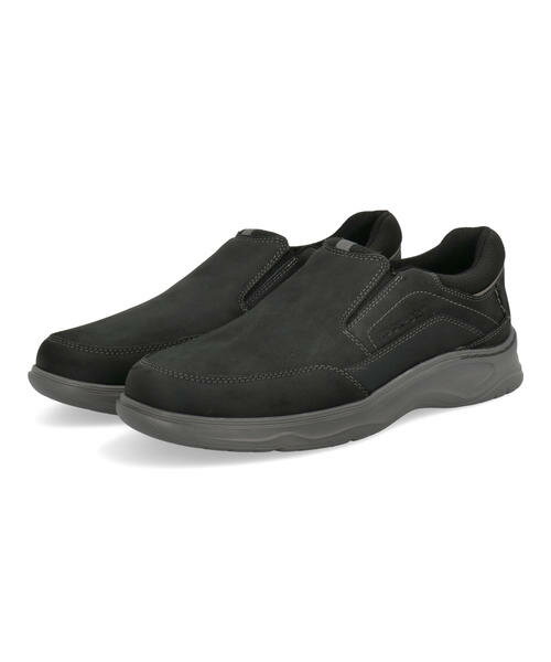 Rakuten - 【クーポン配布中】ROCKPORT ロックポート COLLEN【本革/軽量】メンズカジュアルシューズ スリッポン(コレン) C26S11W ブラック