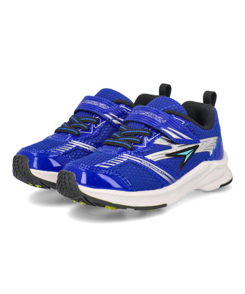 【クーポン配布中】瞬足 シュンソク GT-S キッズスニーカー 幅広3E JC-049 [GF] ブルー キッズ シューズ 靴 運動靴 ボーイズ ブランド ASBeeのサムネイル