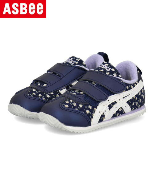 【クーポン&P10倍】asics SUKU2 アシックス スクスク METID NARROW BABY CT 細幅 ベビーシューズ スニーカー メティッドナローBABYCT 1144A201 401 ネイビー/ホワイト キッズ シューズ 靴 ベビー ブランド ASBeeのサムネイル