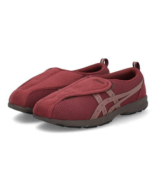 asics アシックス LIFEWALKER 307 W 超軽量 幅広3E レディースケアサポートシューズ ライフウォーカー307W FLC307 2525 EC ワイン/ワイン レディース シューズ 靴 カジュアル コンフォート プレゼント ラッピング ASBee アスビー